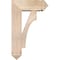Ekena Millwork Westlake Arts and Crafts Smooth Bracket w/ Offset Brace, Douglas Fir, 7 1/2"W x 20"D x 32"H BKT0806X20X32WTL03SDF - alternate 3